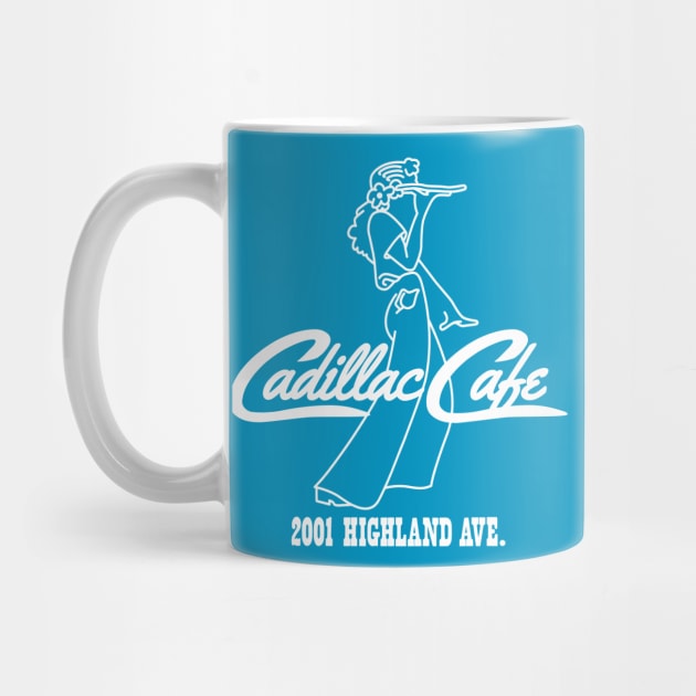 Cadillac Cafe Waitress by Wright Art